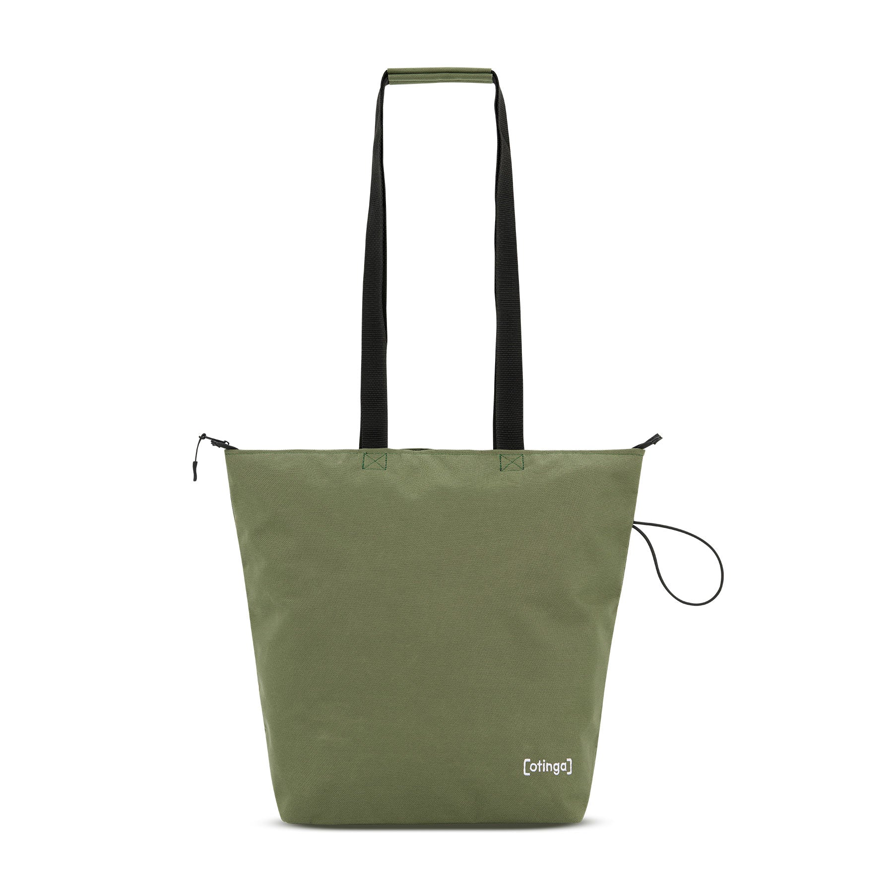 Praktische, grüne Fahrradtasche