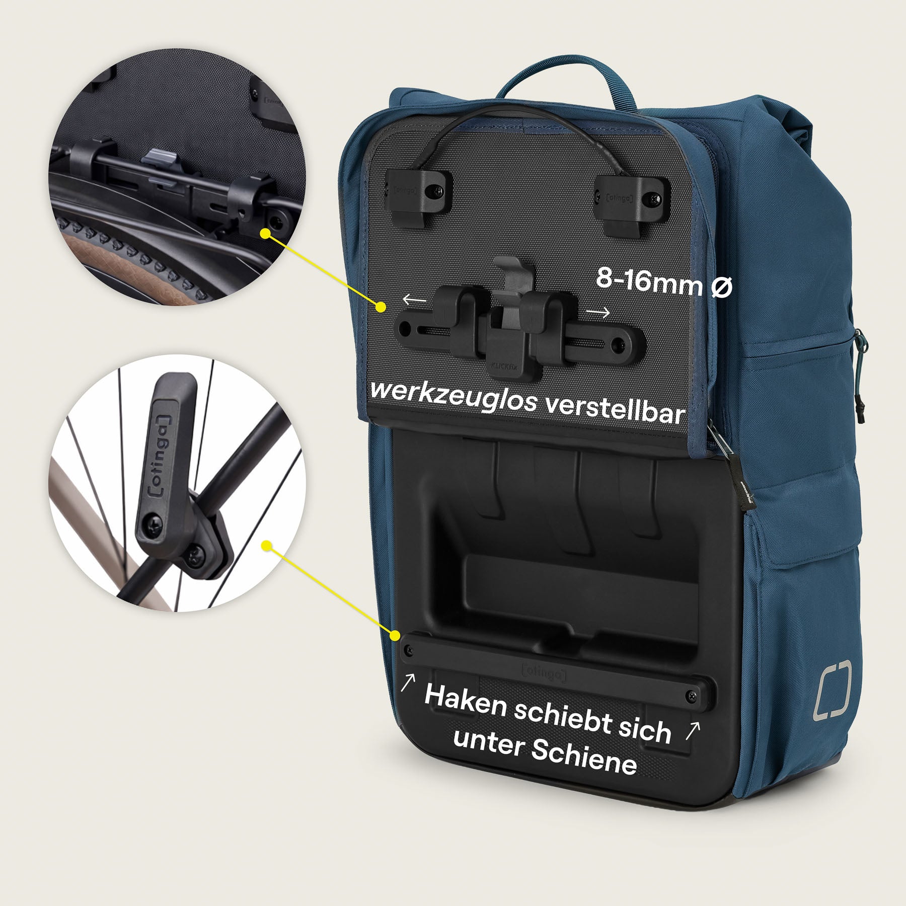 Haken zur 3. Befestigung