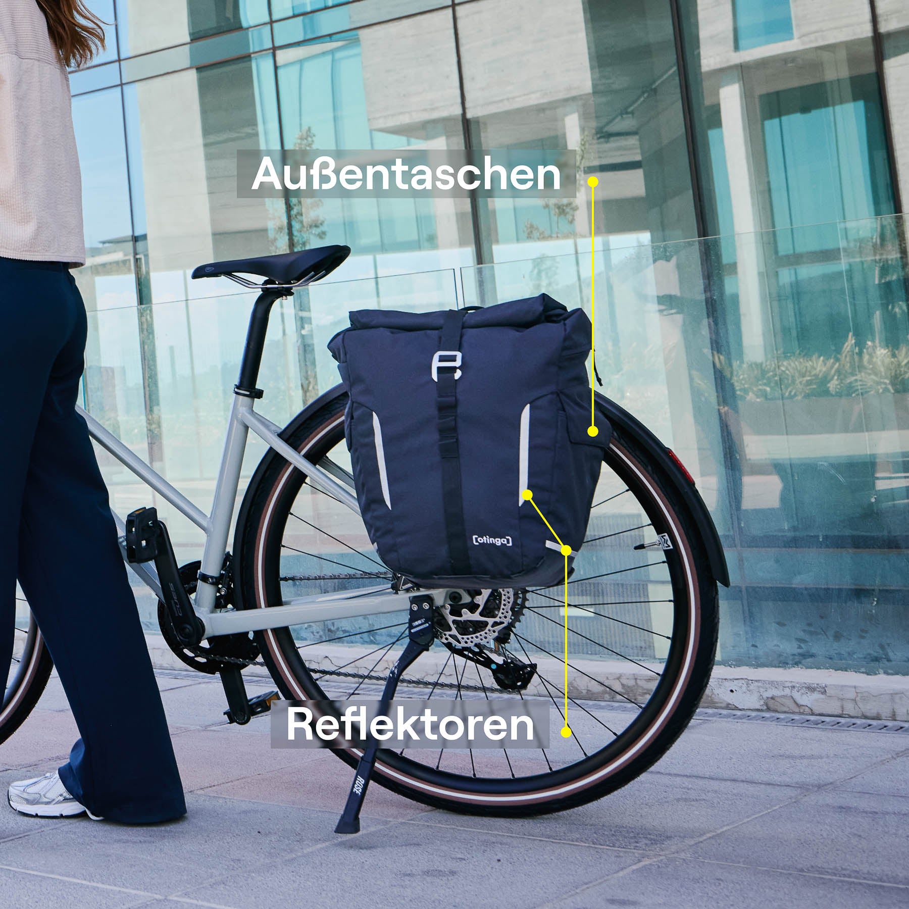 otinga Guard - abschließbare Fahrradtasche